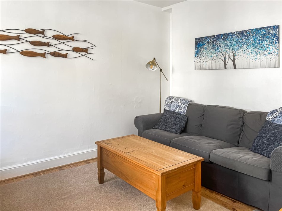 Living room in Kenwith Cottage, Looe