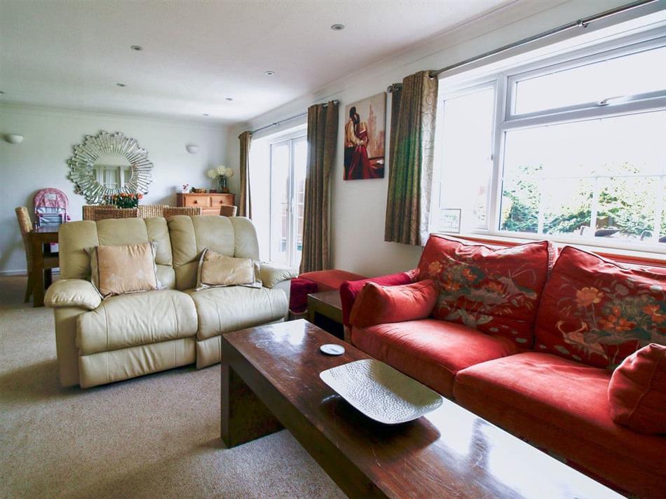 Living room in LoveKush, Banstead