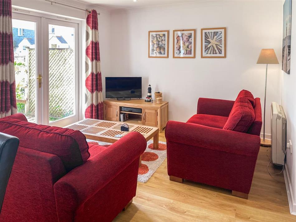 Living room in Merizac, Falmouth