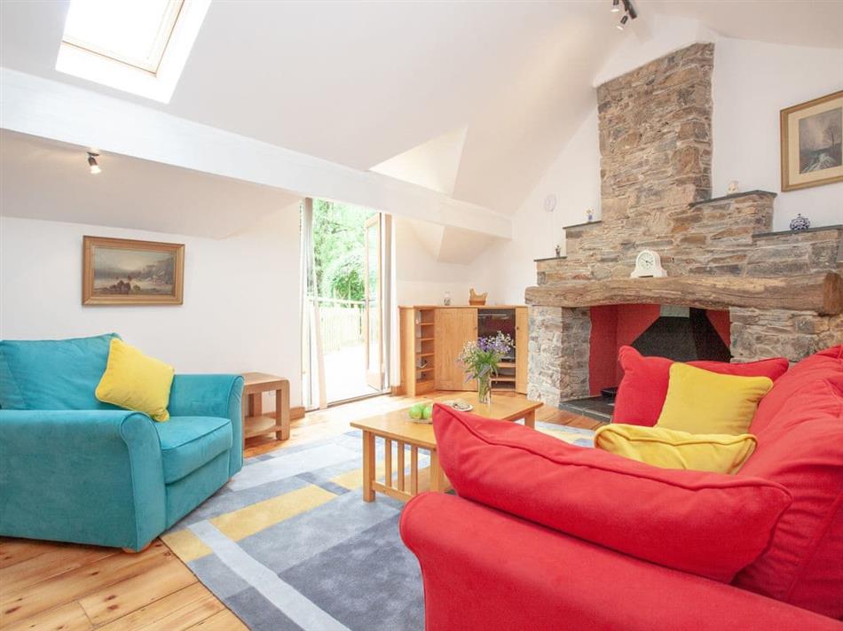 Living room in Mill Bank,