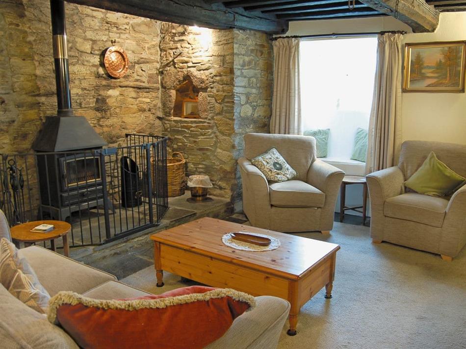 Living room in Nan-Tis, St Issey, near Padstow