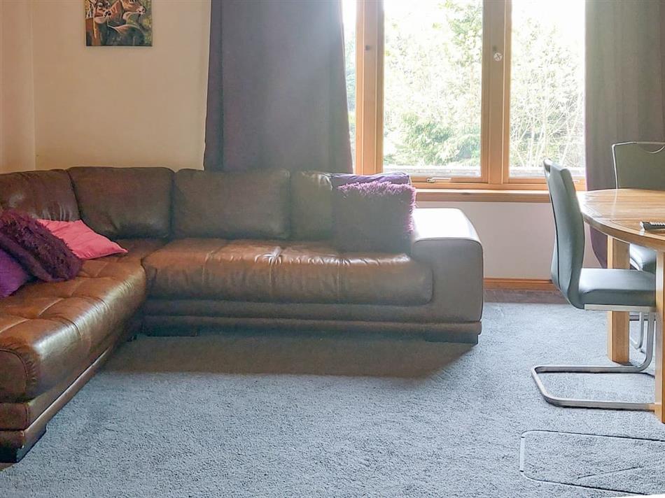 Living room in Park Lodge,