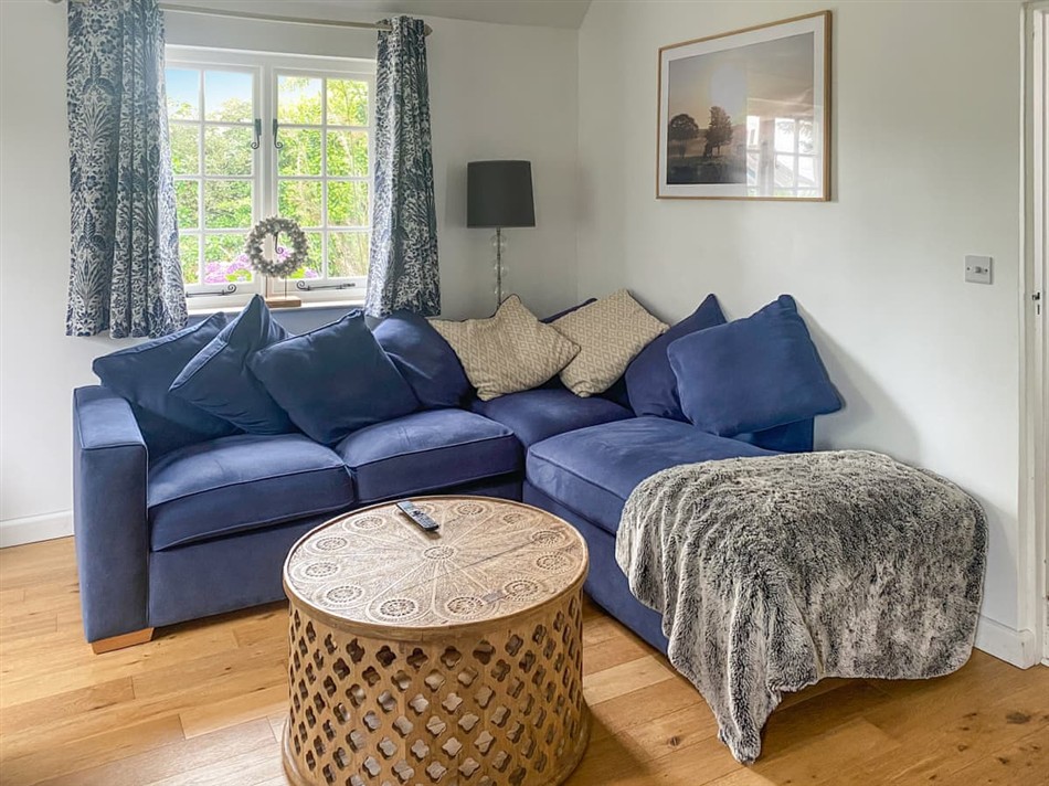 Living room in Penda, Portscatho
