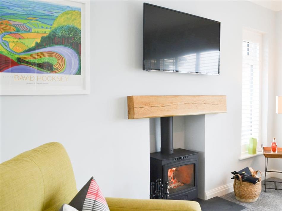 Living room in Poppys' Place, Bridlington, East Yorkshire