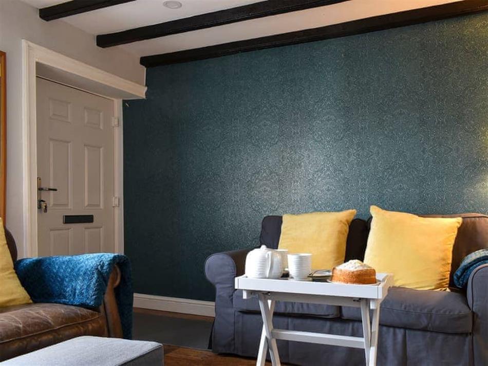 Living room in Puffin Cottage, Cloughton