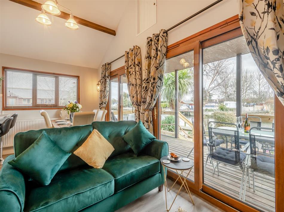 Living room in River Retreat,