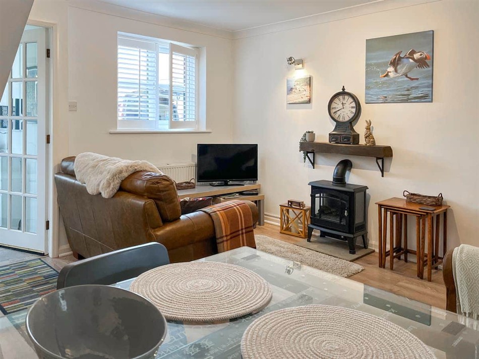 Living room in Rosewood Cottage, Flamborough