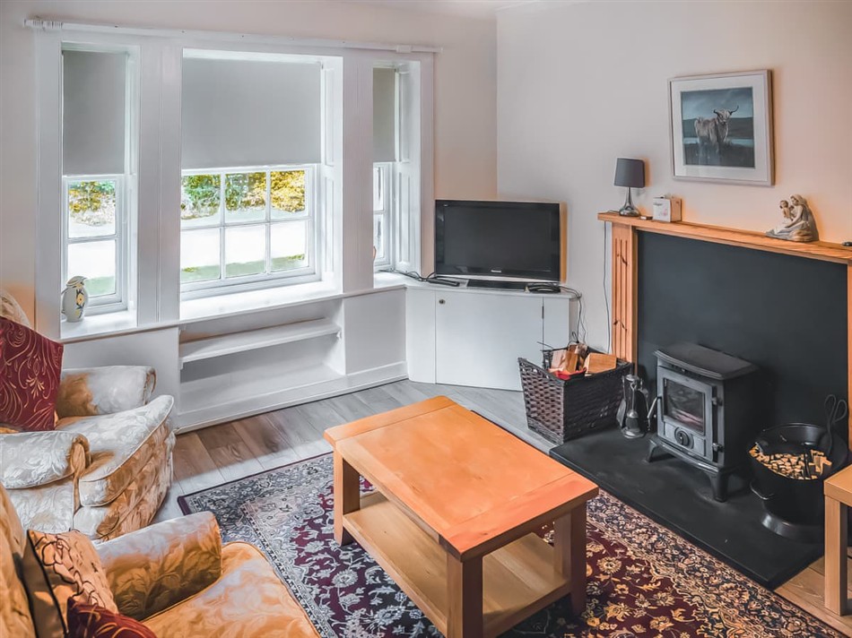 Living room in South Lodge, Banchory