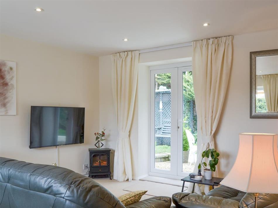 Living room in Stable Cottage, Gunville, near Newport