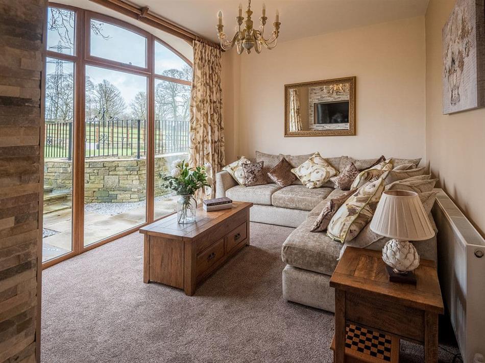 Living room in Sycamore Barn,
