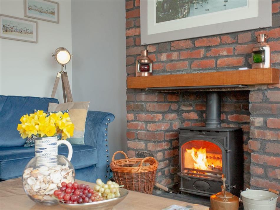 Living room in Teds Cottage, Victoria Road