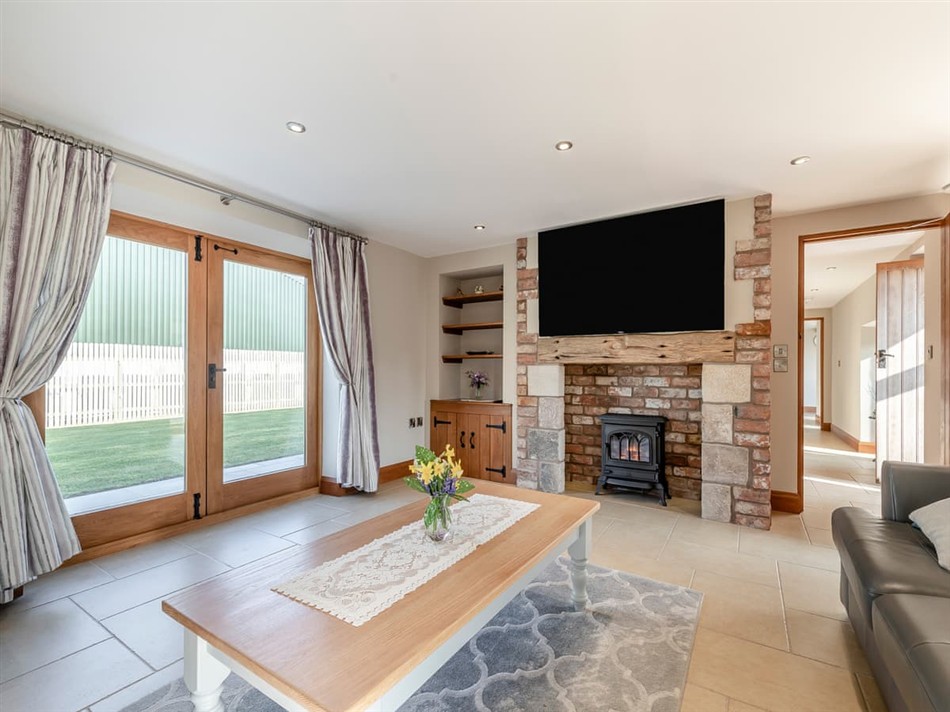 Living room in The Arch House, Ashbourne
