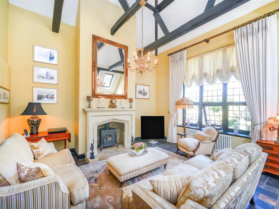 Living room in The Barn, Saltdean, near Brighton