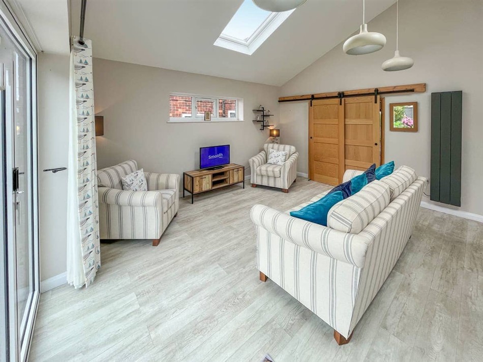 Living room in The Beach Retreat, Skegness