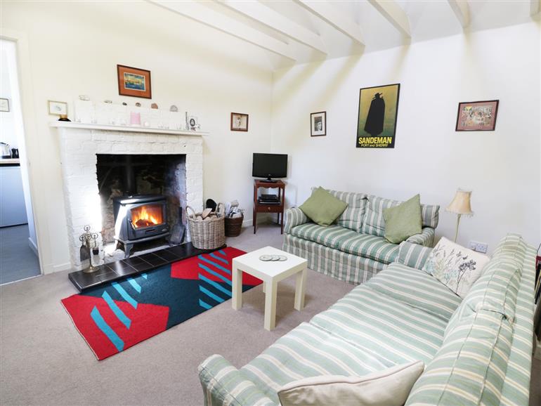 Living room in The Bothy, Glenesk near Edzell