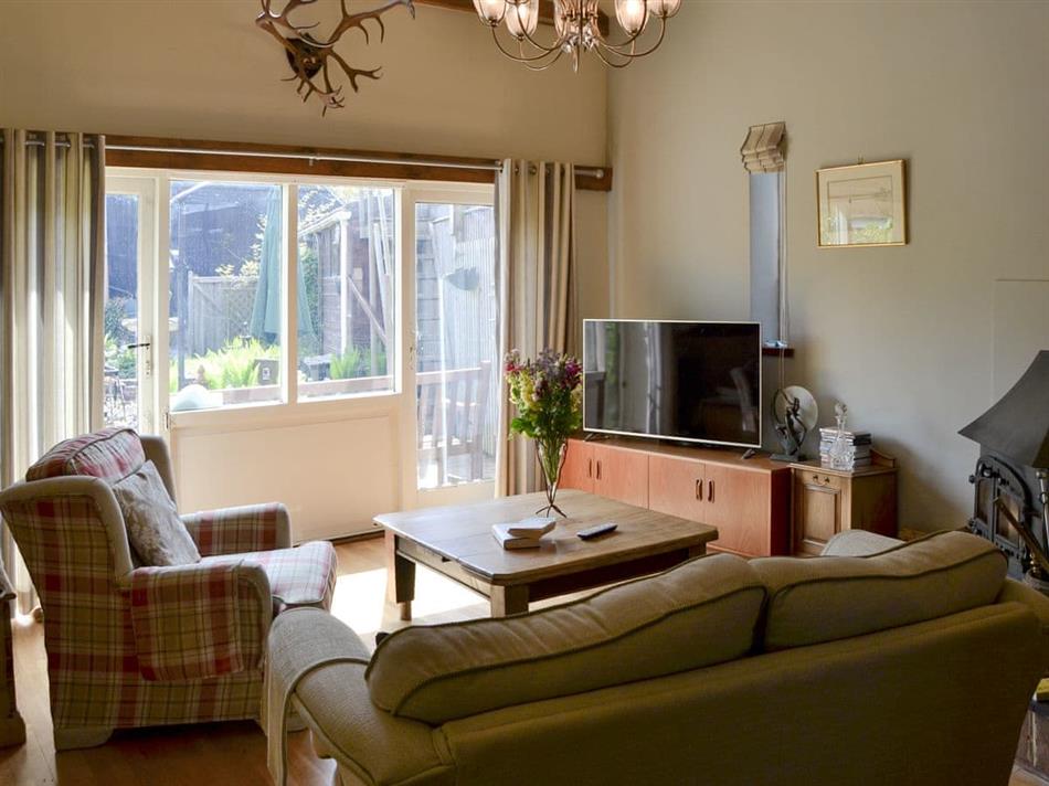 Living room in The Coach House, Happisburgh