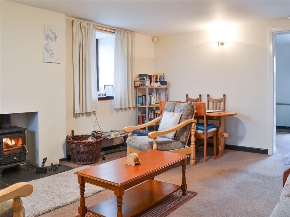 Living room in The Gatehouse, Aberffraw, Anglesey