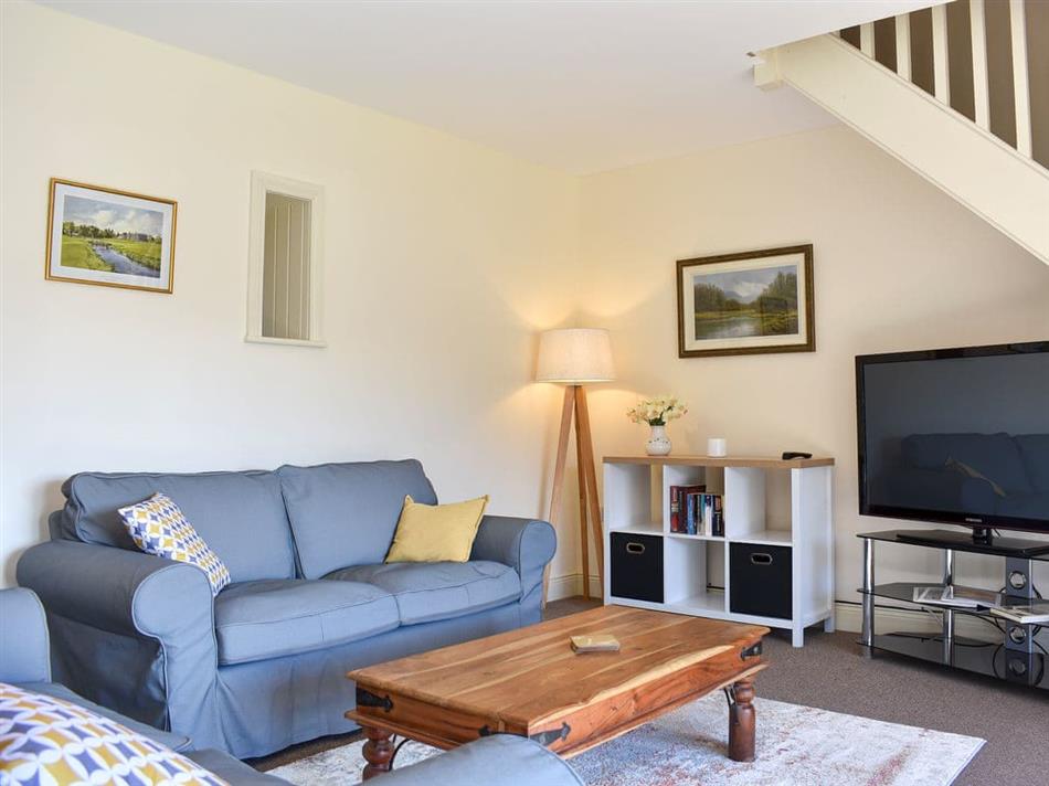 Living room in The Hayloft, Colwell, near Hexham