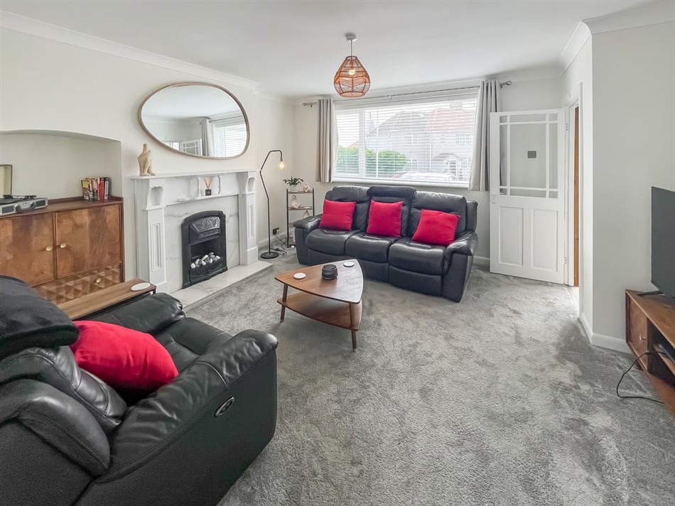 Living room in The Miners Cottage, Deal