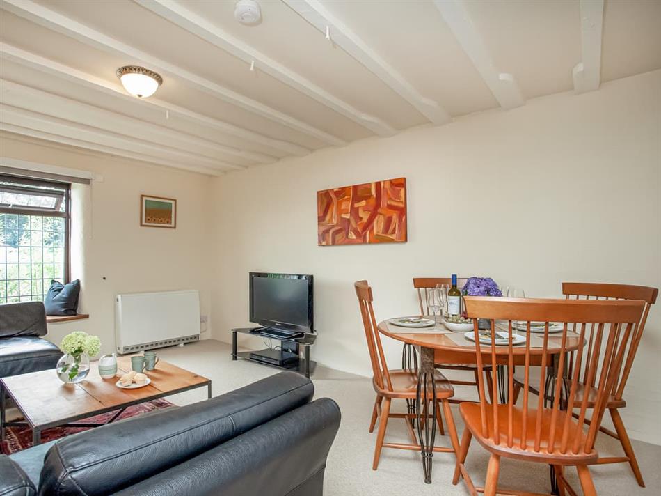 Living room in The Nook, Mevagissey, near St Austell