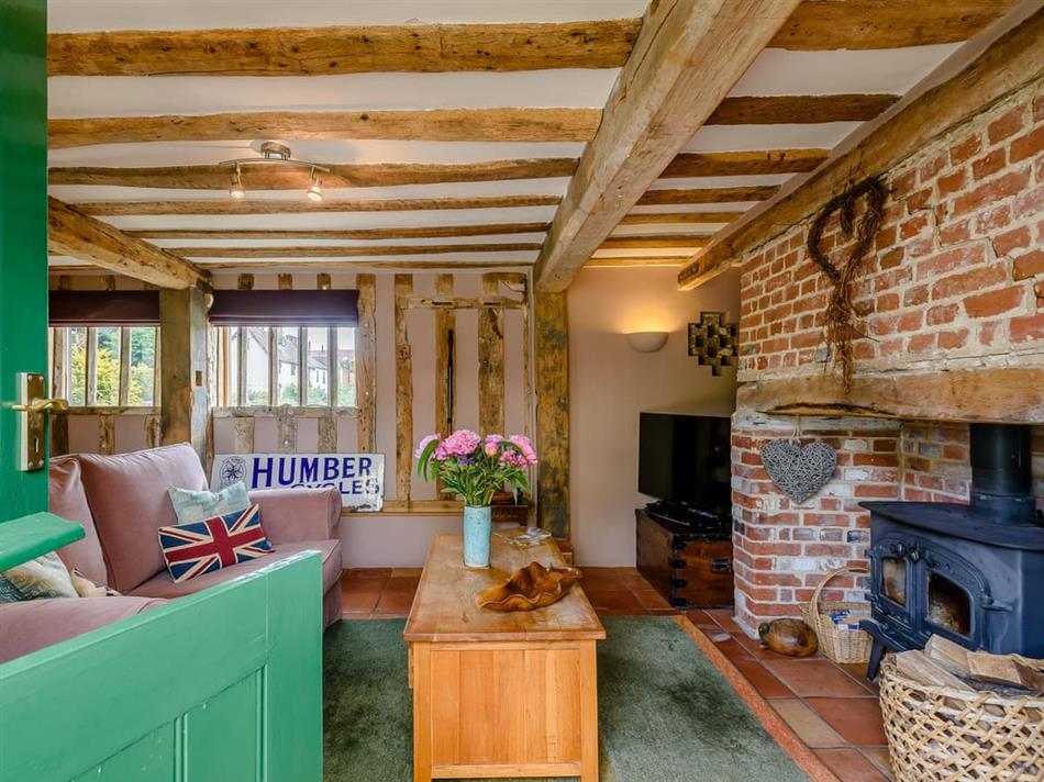 Living room in The Old Bike Shop, Brockdish, near Harleston