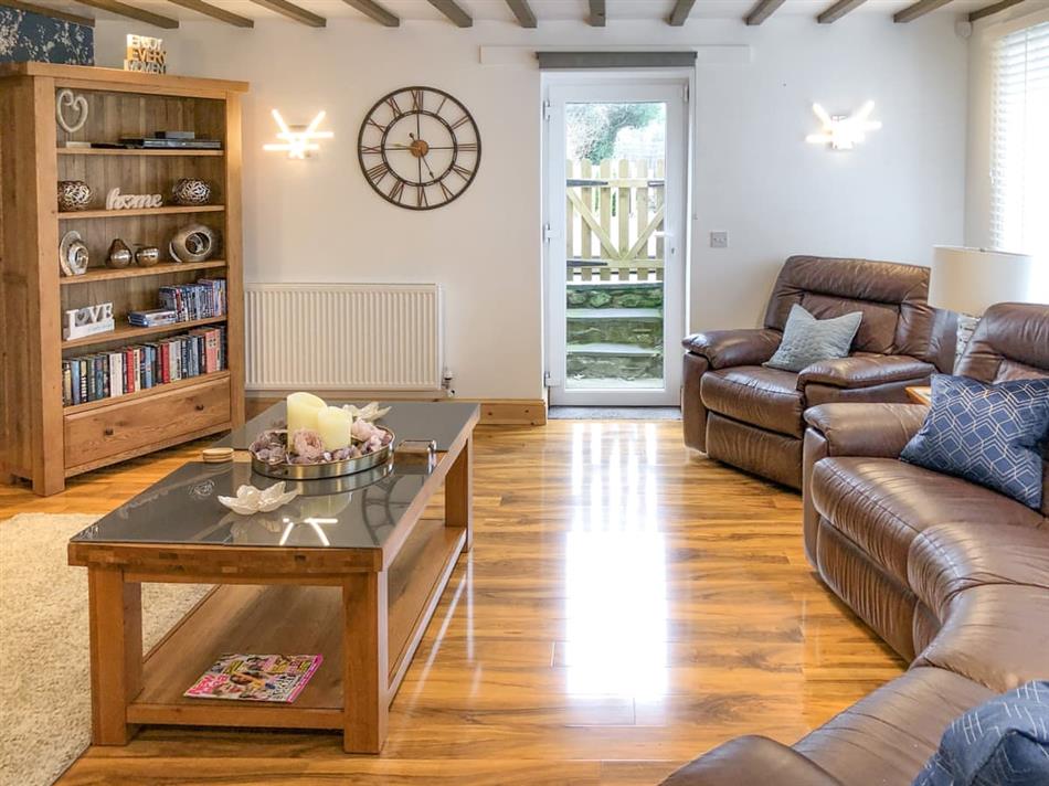 Living room in The Old Post Office, Aberdovey