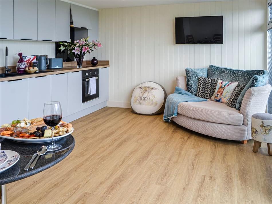 Living room in The Seaview Snug, Whithorn, near Newton Stewart