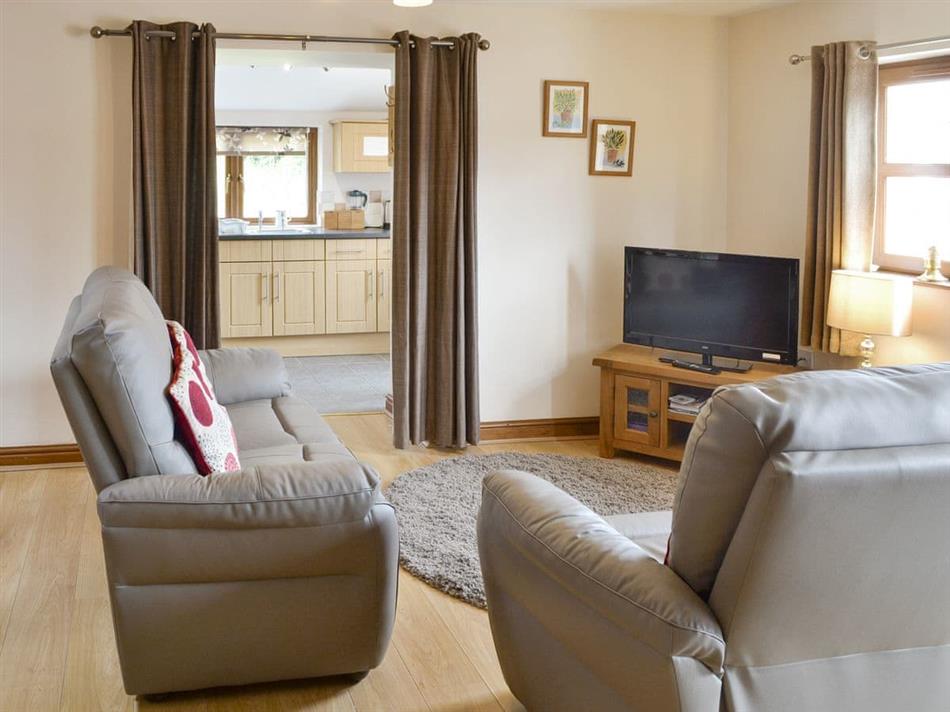 Living room in The Stables, Abererch, Pwllheli