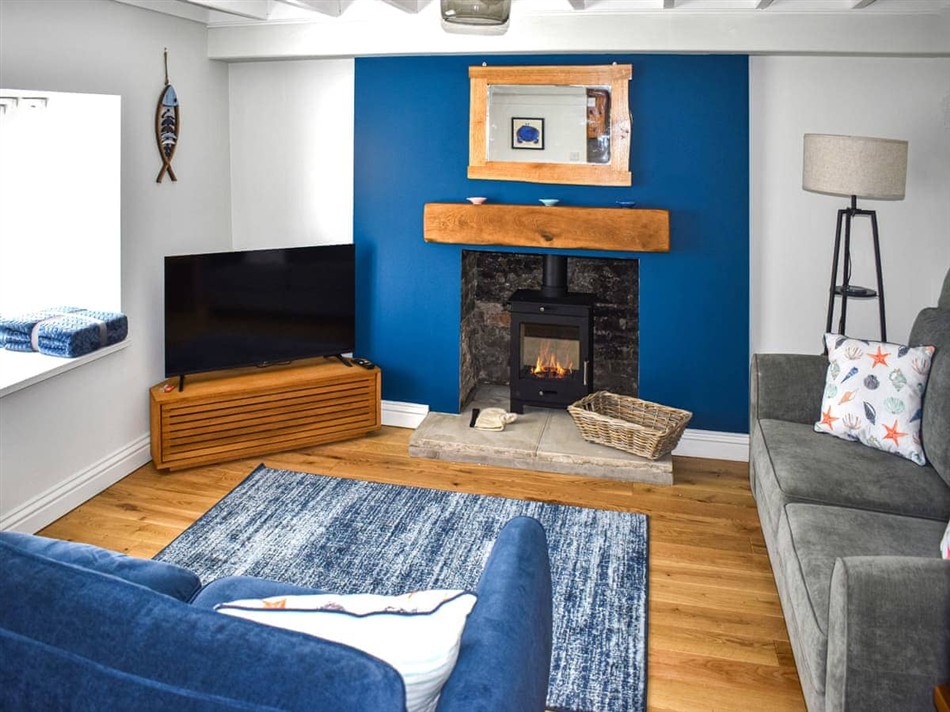Living room in The Wonky Cottage, Barnstaple