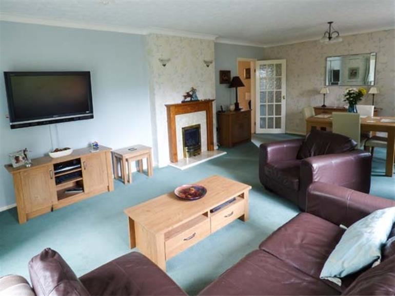 Living room in Treetops, Rhos-on-Sea