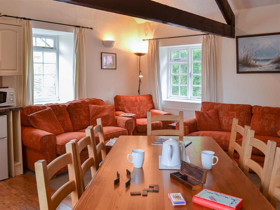 Living room in Trimstone Manor Cottages - Granary, Trimstone, near Woolacombe