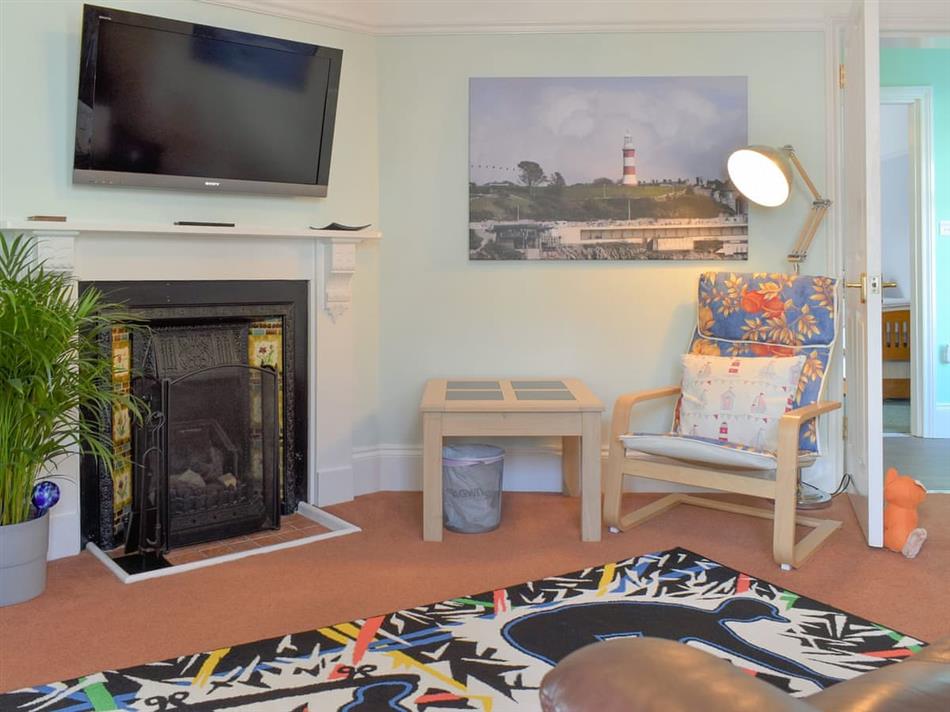 Living room in Upper Deck, Oreston