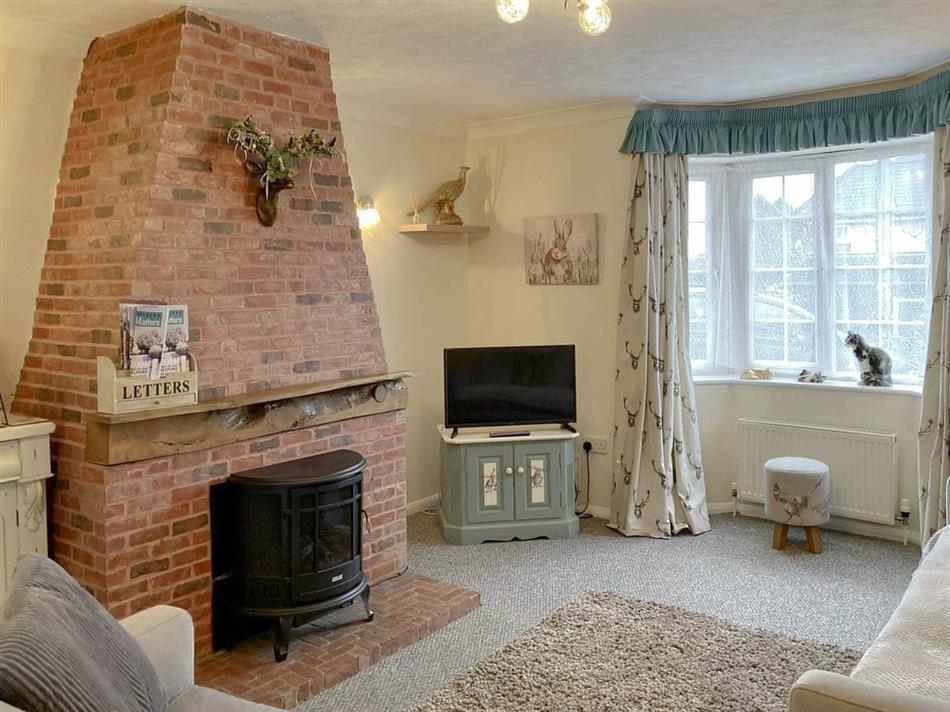Living room in Walnut Cottage, Long Melford, near Sudbury