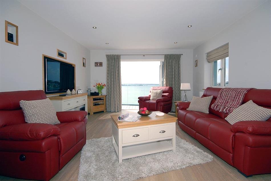 Living room in Waterside, Haverfordwest, Pembrokeshire