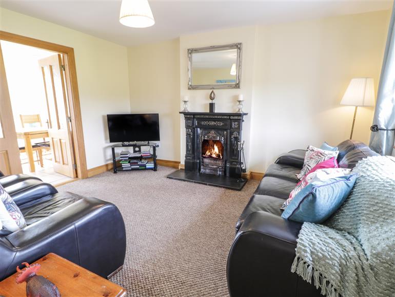 The living room at Kincasslagh near Annagry