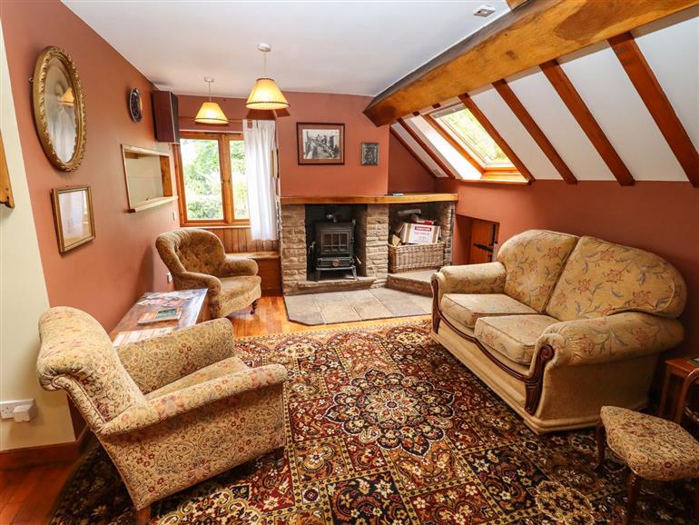 This is the living room at Lady Grove in Mordiford near Fownhope