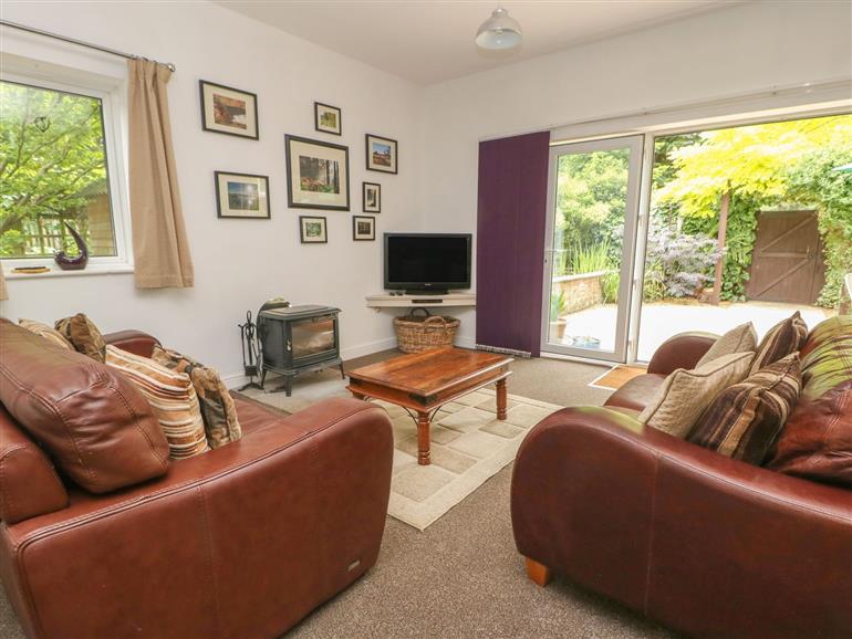 This is the living room at Lansdowne Lodge in Market Rasen