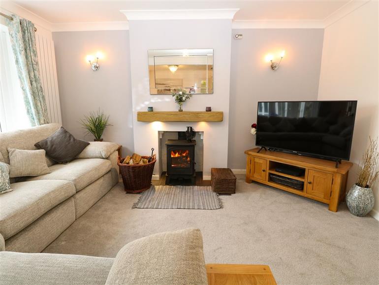 This is the living room at Lark Rise in Salhouse near Wroxham
