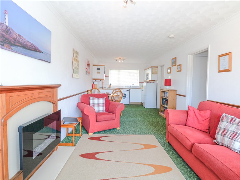 This is the living room at Lighthouse View in Winterton-On-Sea