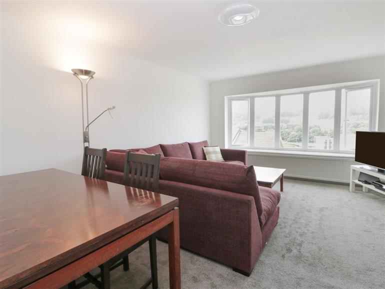 This is the living room at Little Acorns in Scarborough