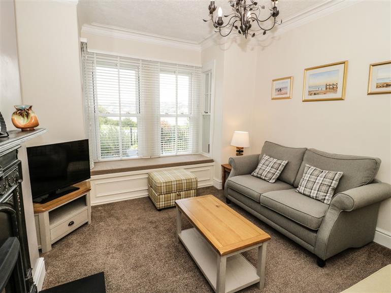 This is the living room at Min Y Don near Conwy