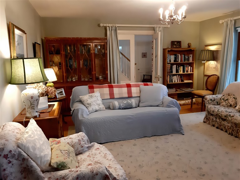 This is the living room at Moynish Mor Mulranny in Mulranny