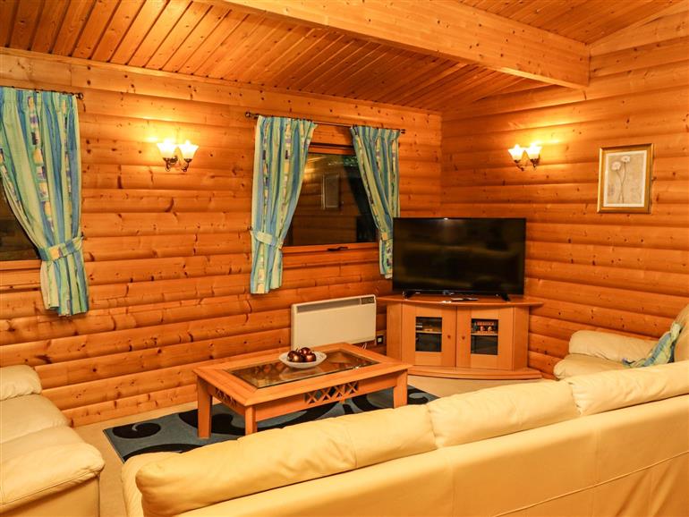 The living room at Number 48 near Louth