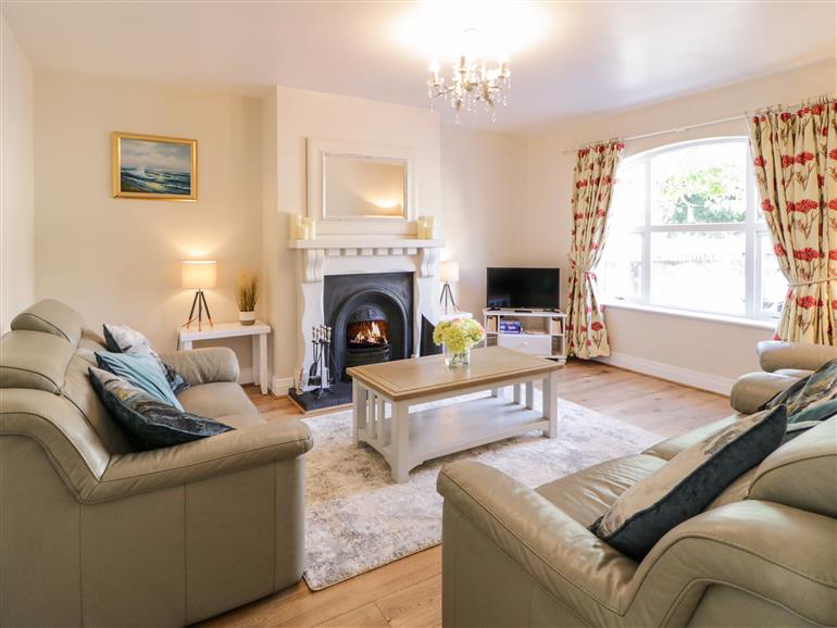 This is the living room at Owen Tucker View House in Ardara