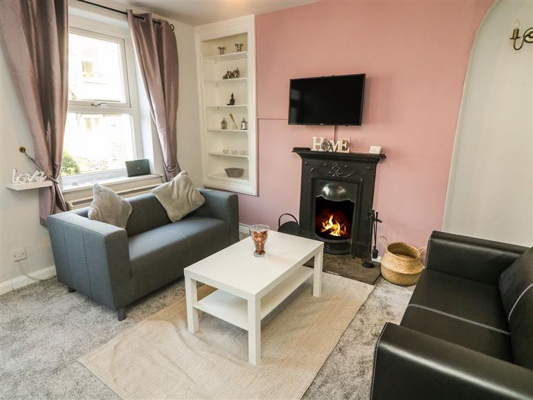 The living room at Parkholme in Tebay
