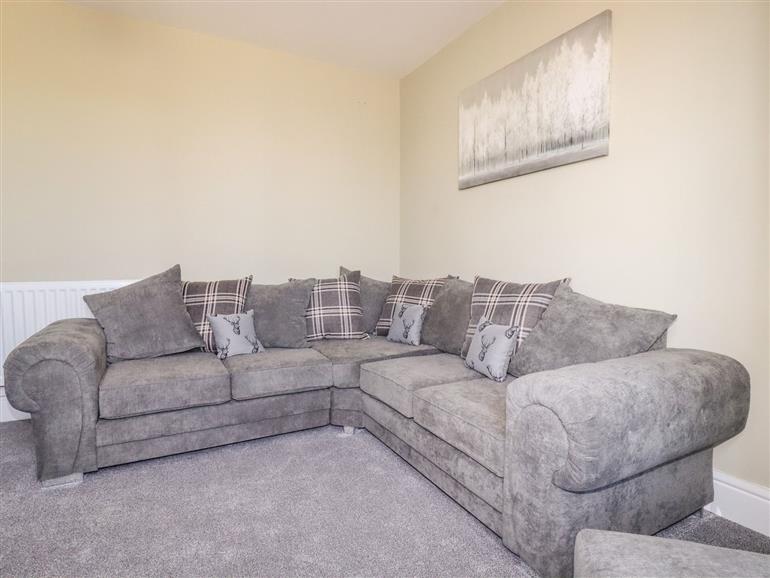 The living room at Pendeen in Par