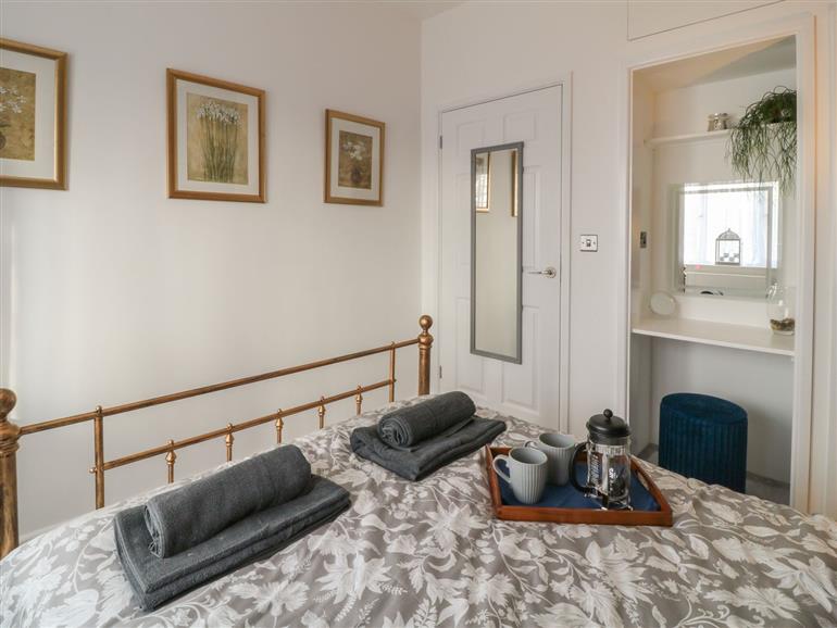 This is the living room at Primrose End in Broad Langdon near Jacobstow
