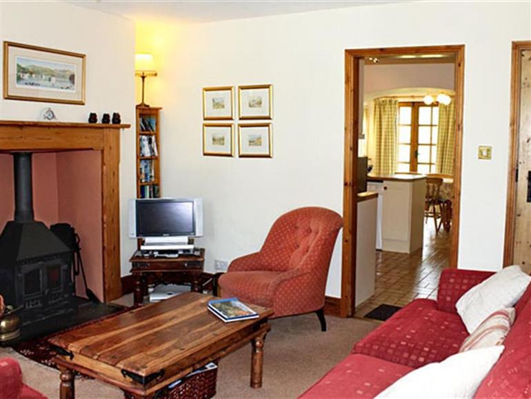 This is the living room at Rowan Cottage in Hawkshead