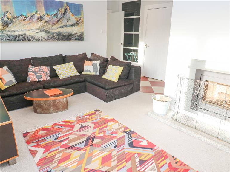 This is the living room at Ruan Dinas near Carnon Downs