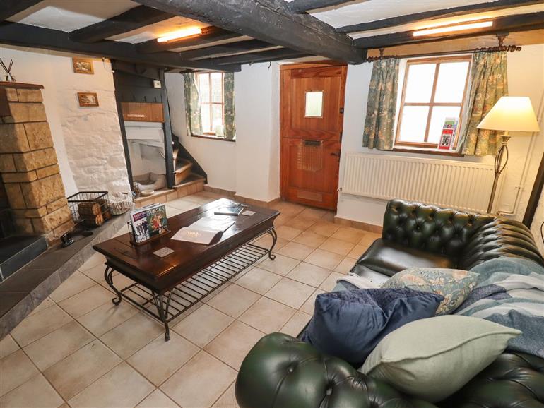 The living room at Runnymede in Tewkesbury